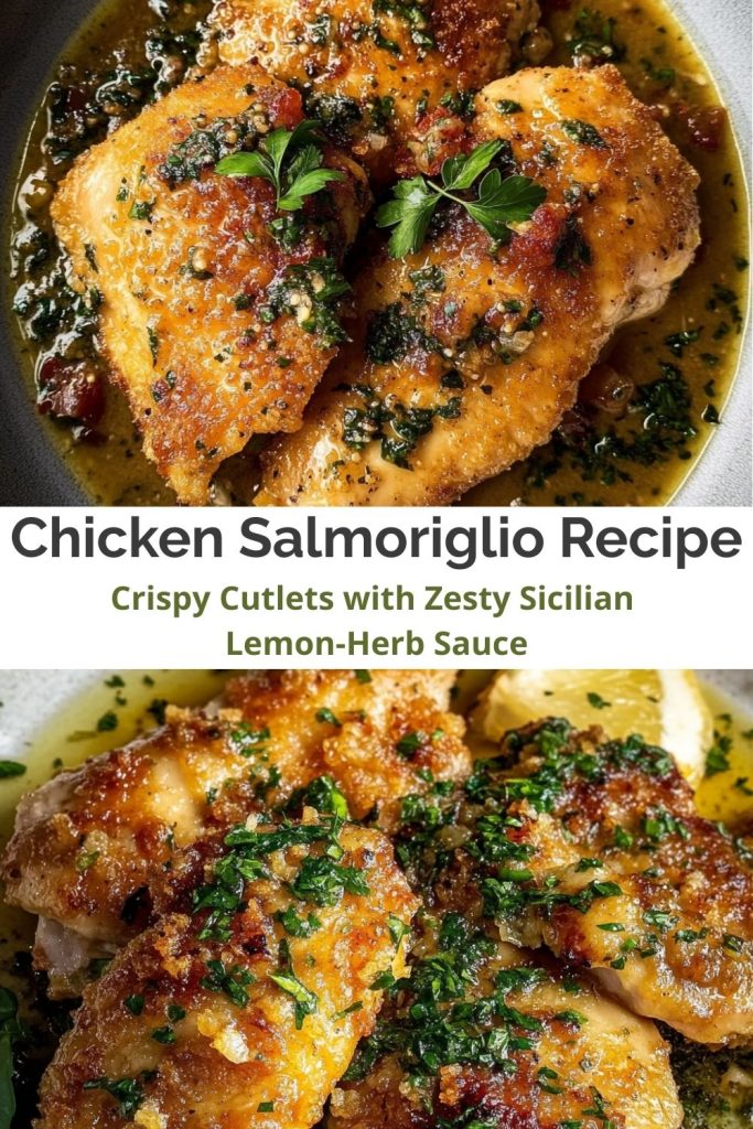 Chicken Salmoriglio
