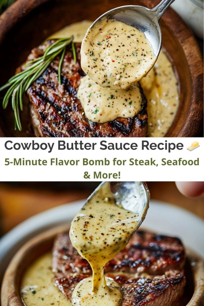 Cowboy Butter Dipping Sauce.