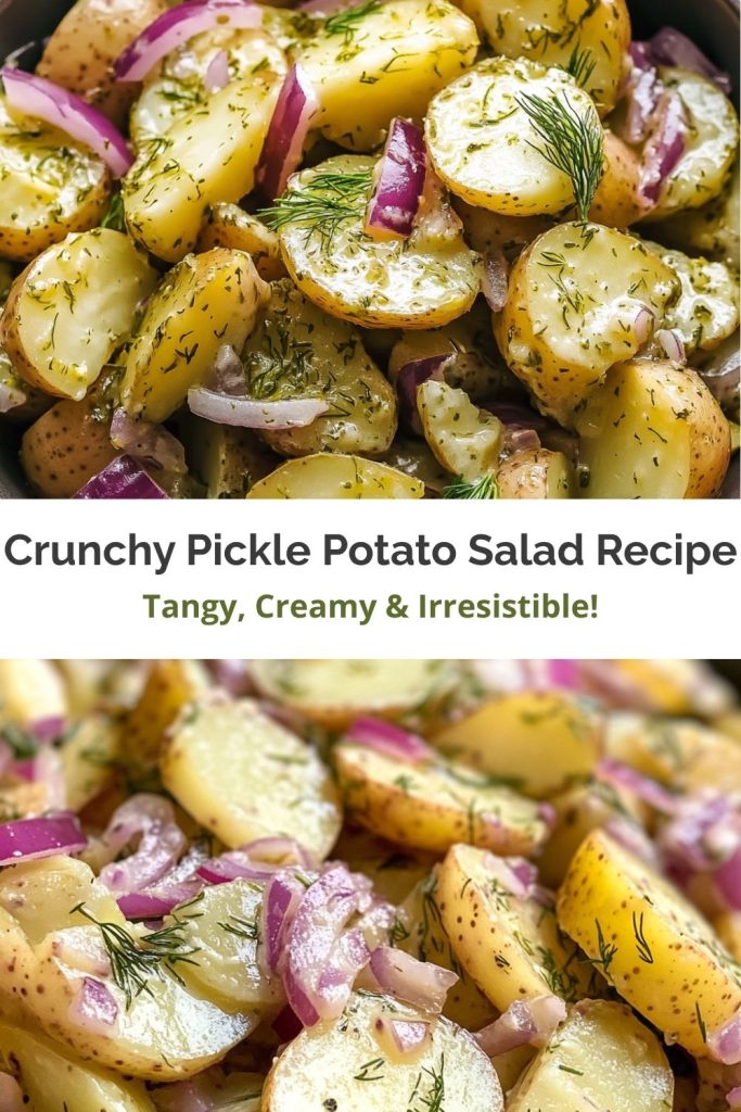Crunchy Pickle Potato Salad