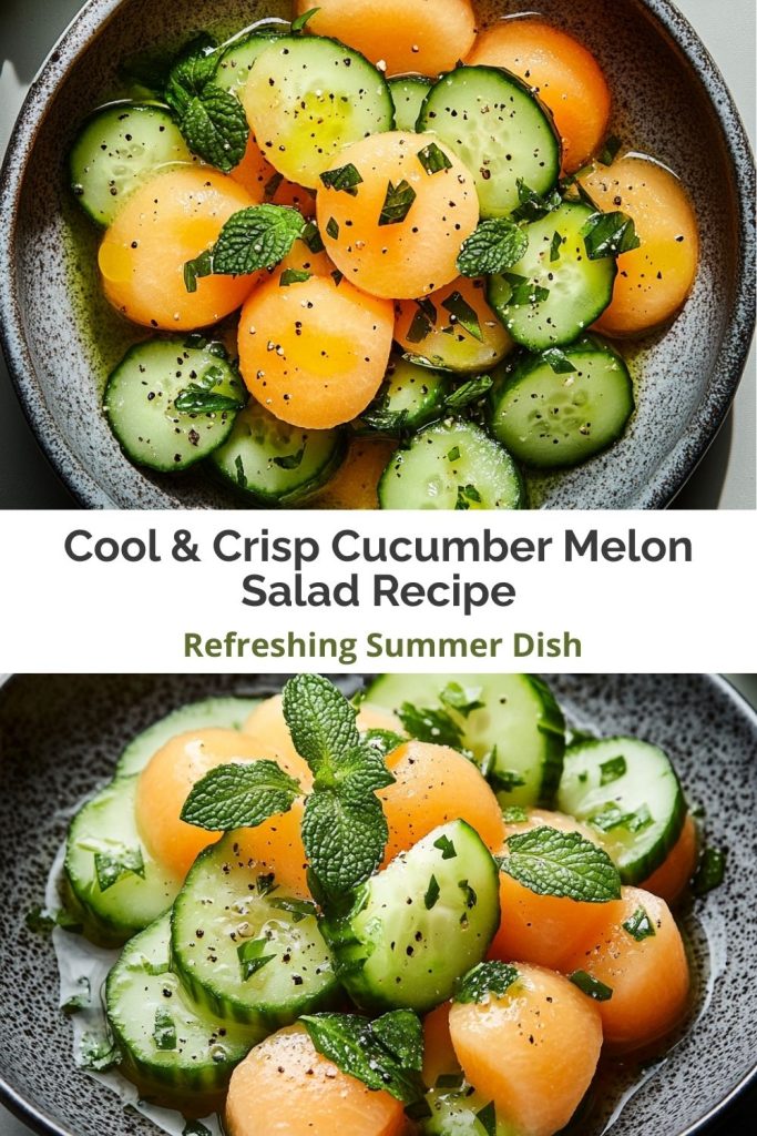 Cucumber Melon Salad
