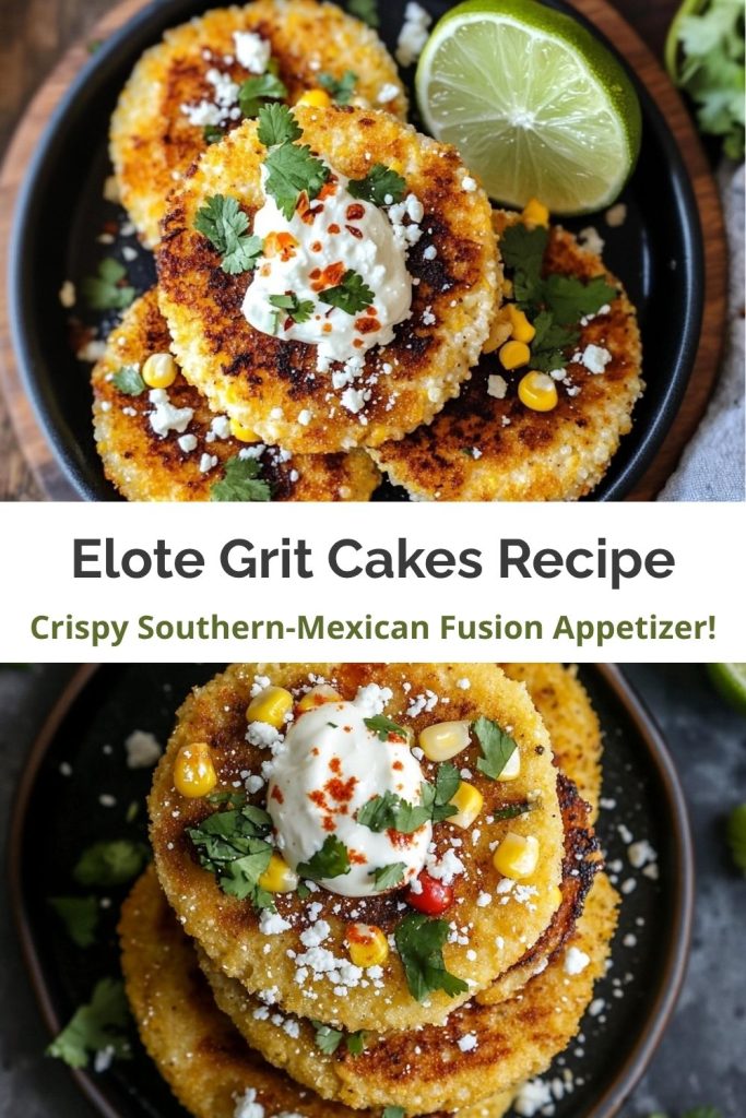 Elote-Inspired Grit Cakes