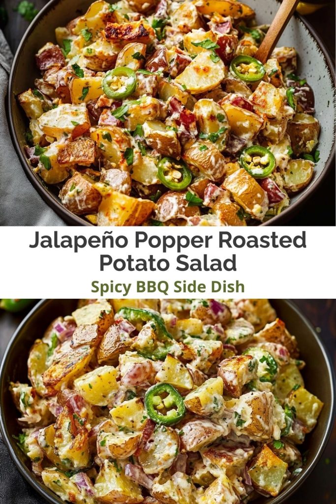 Jalapeño Popper Roasted Potato Salad