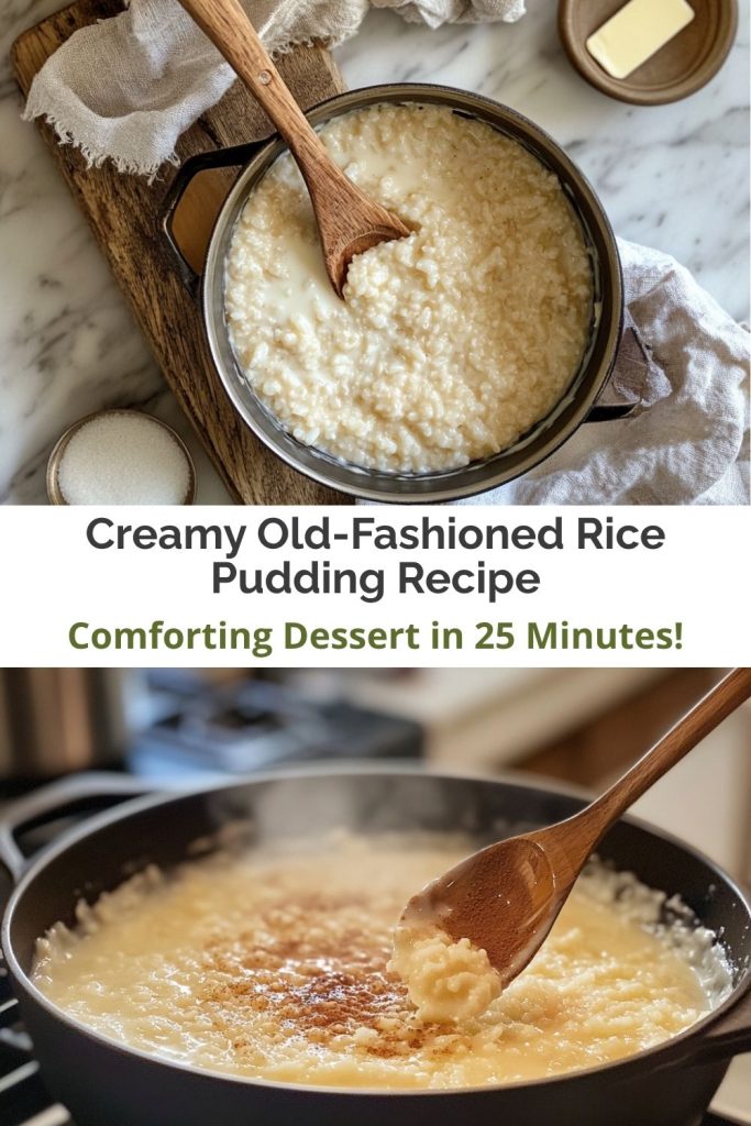 Mom's Old-Fashioned Rice Pudding