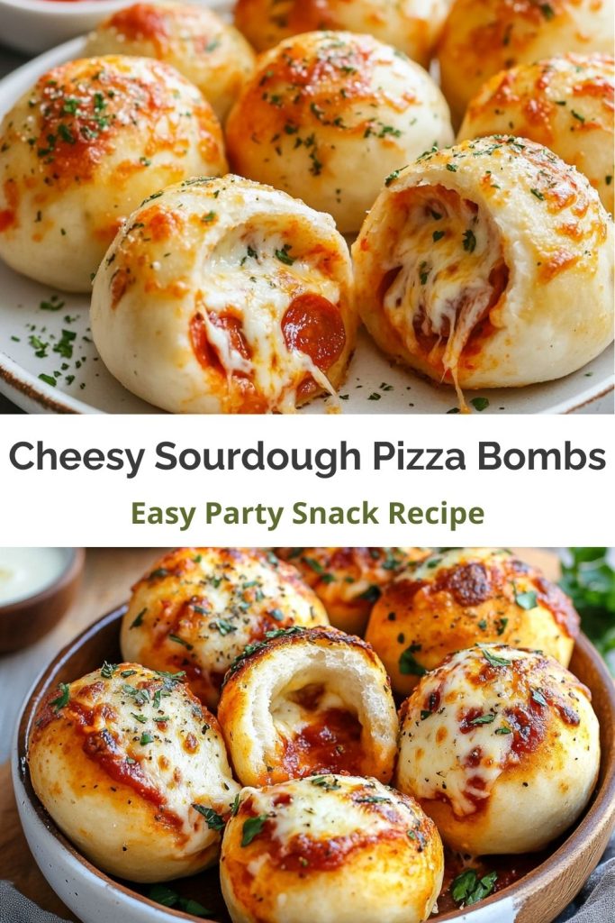 Sourdough Pizza Bombs