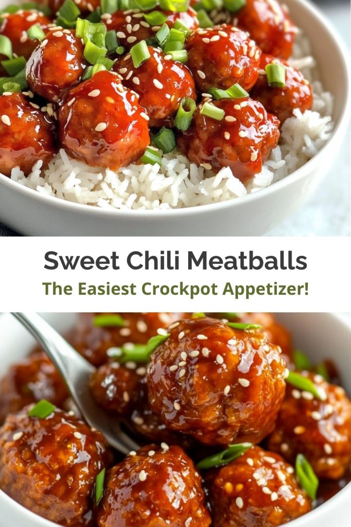 Sweet Chili Meatballs Crockpot