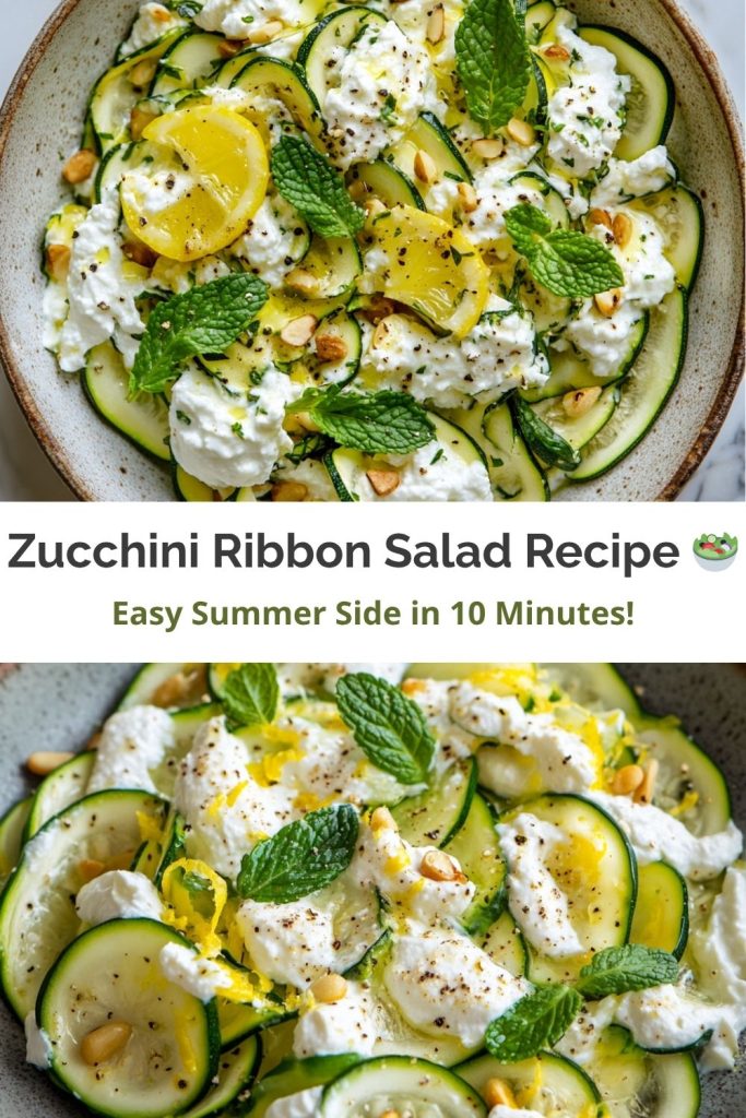 Zucchini Ribbon Salad