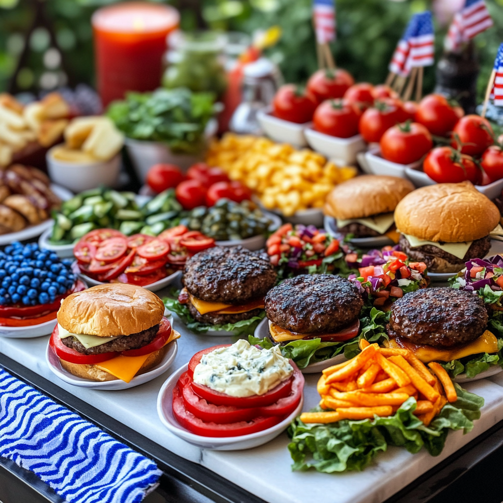 Red, White & Blue Burger Bar