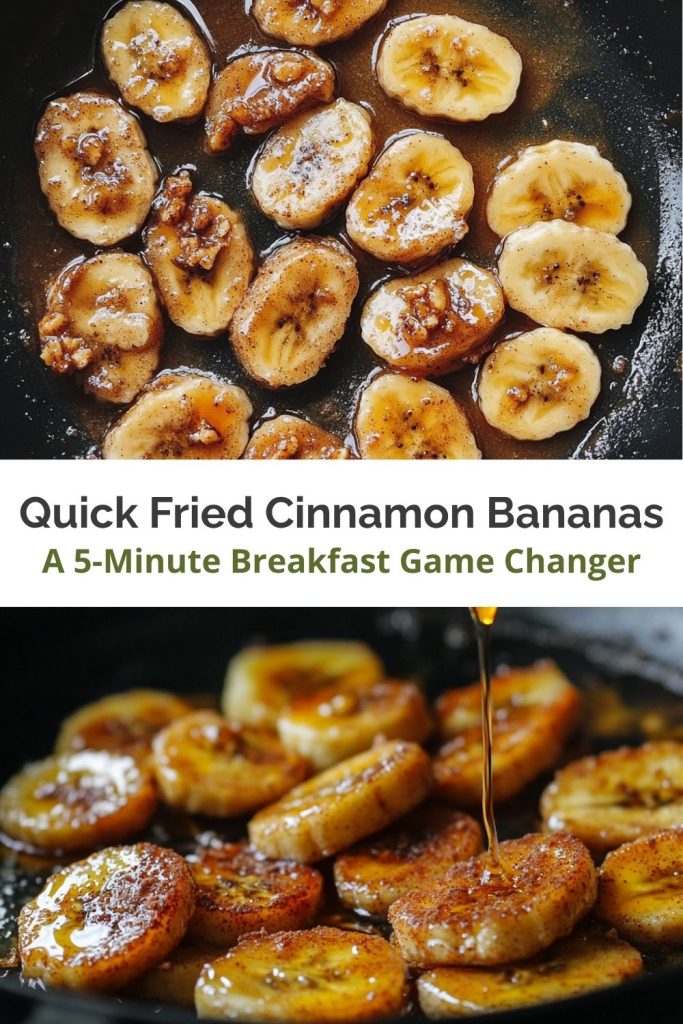 Fried Cinnamon Bananas