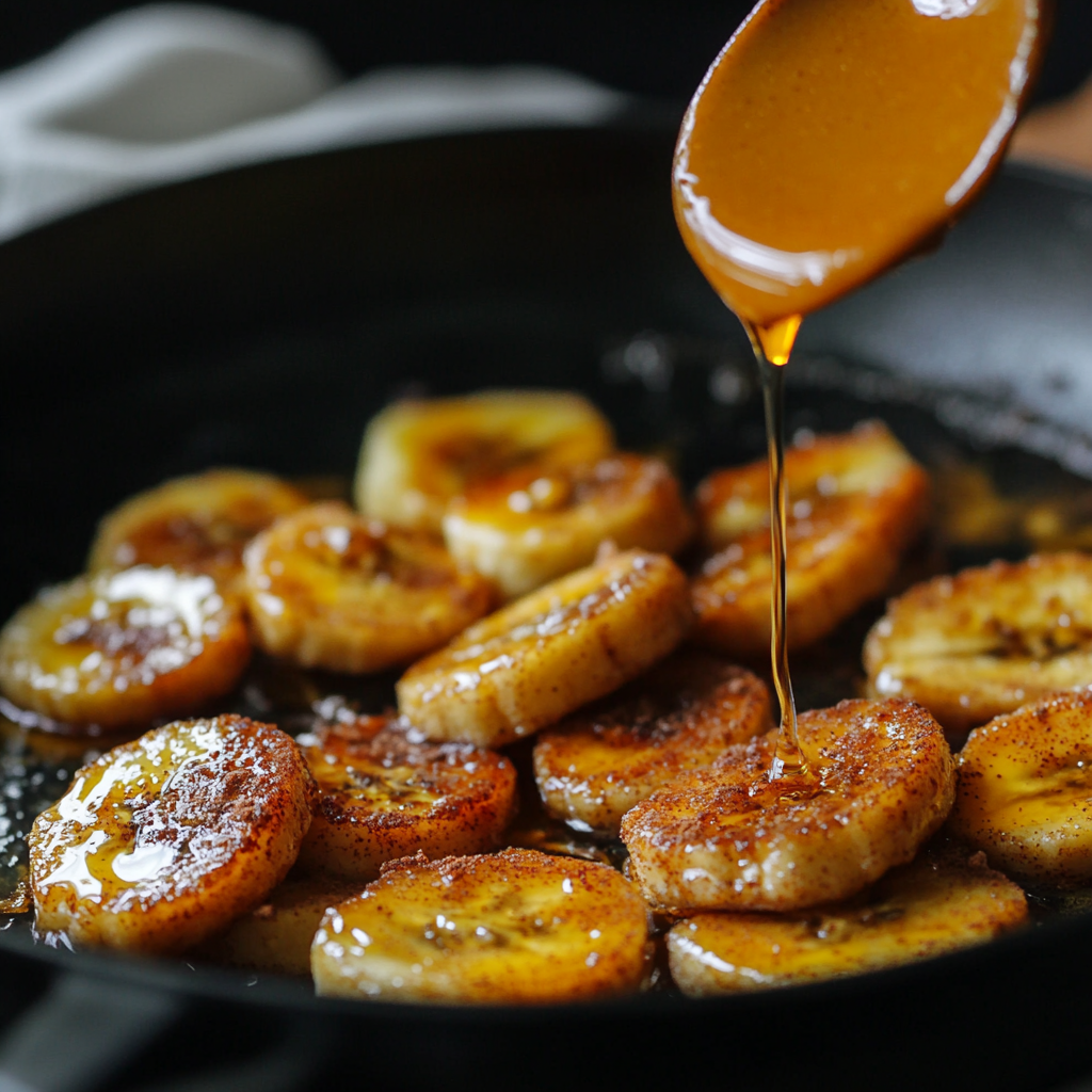 Fried Cinnamon Bananas