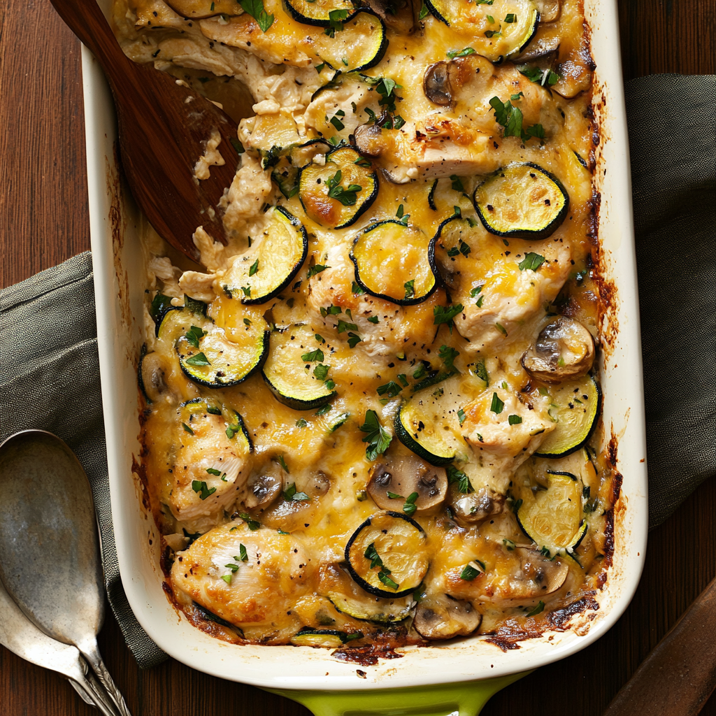 Chicken Zucchini Bake